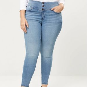 Lane Bryant 22 high rise jegging NWT